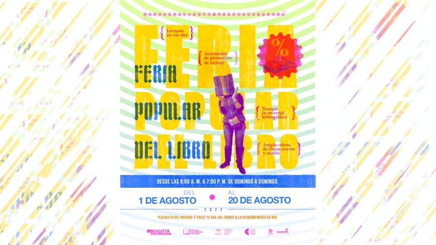 Regresa la Feria Popular del Libro al centro de Bogotá