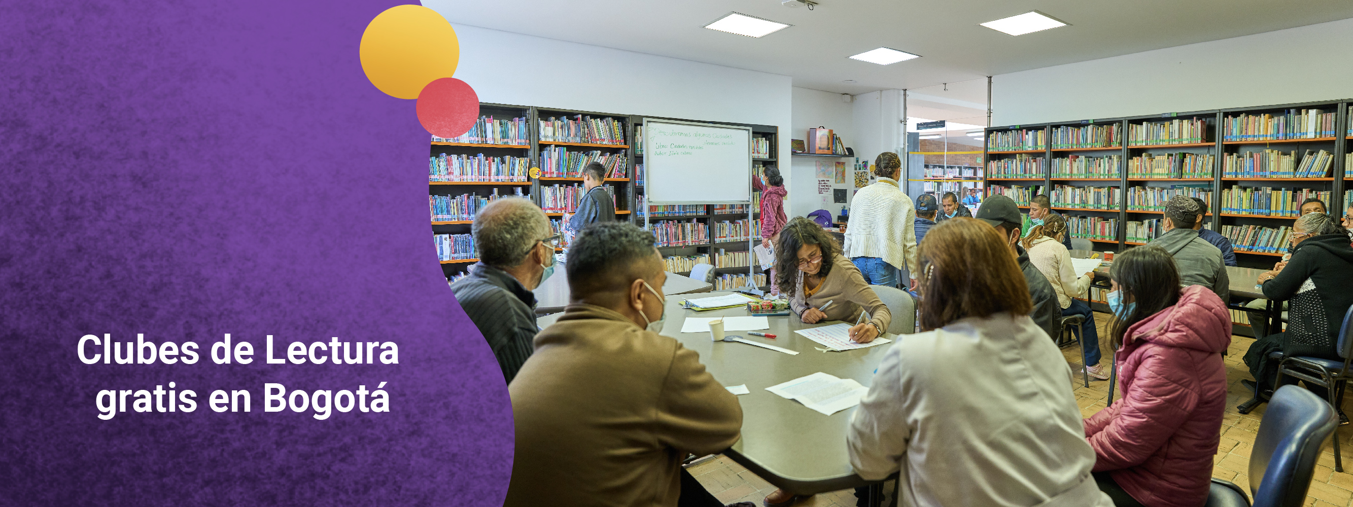 Clubes de Lectura gratis en Bogotá
