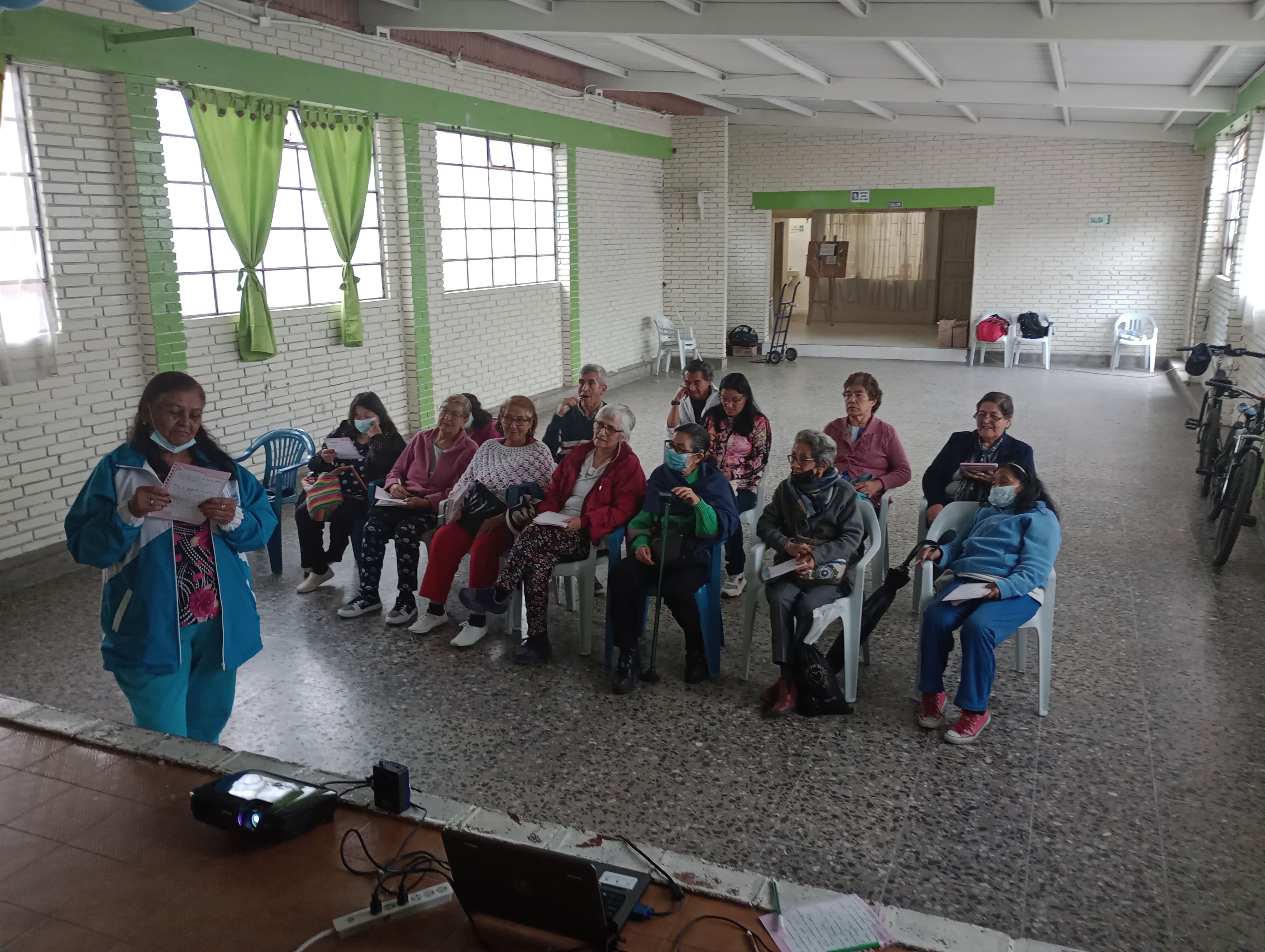 Historias de fogón Club del adulto mayor