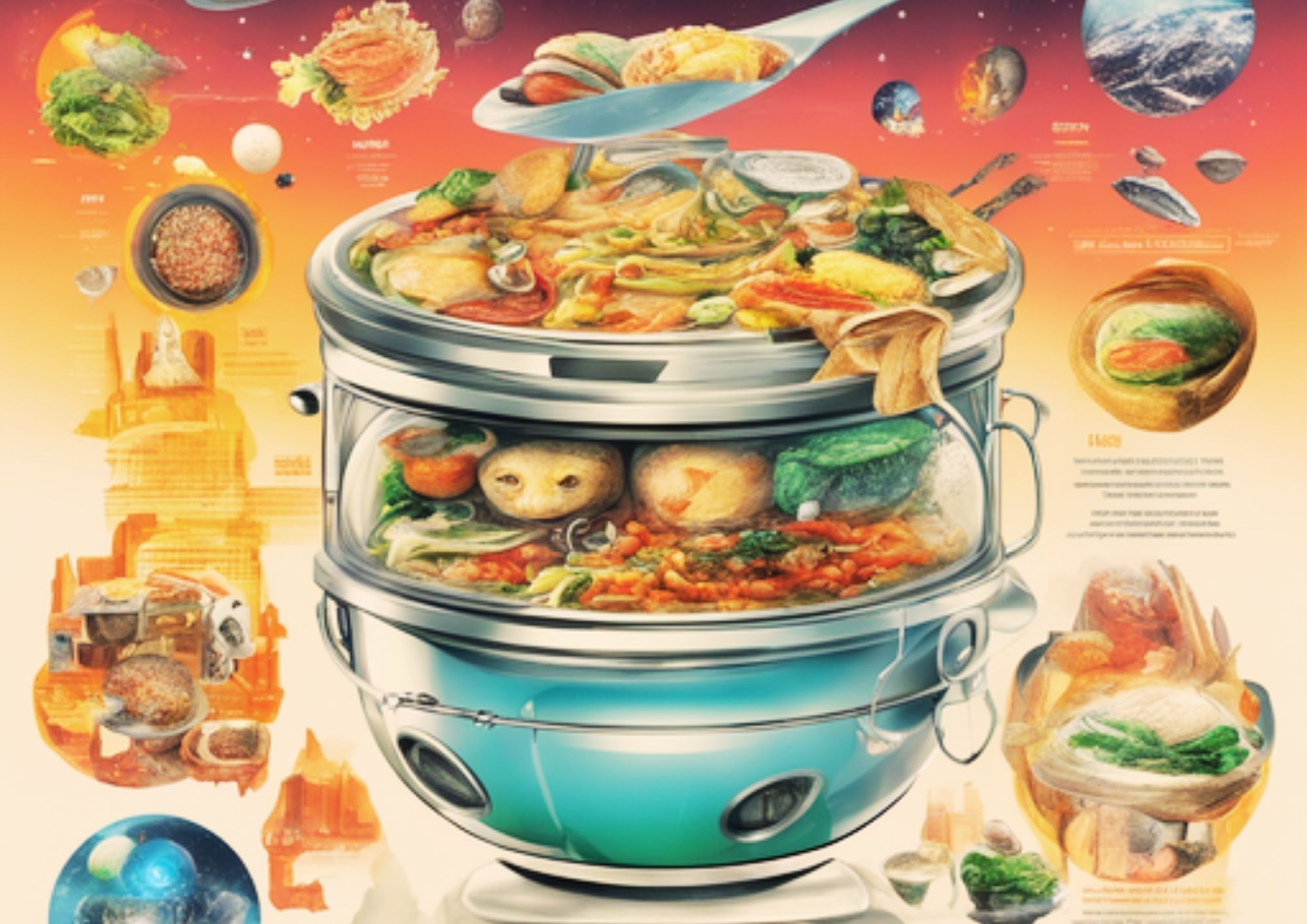 ??Cocina del presente, el pasado y el futuro Sala LabCo herramientas