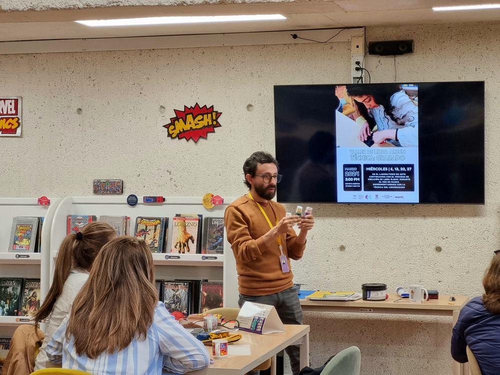 Actividades artísticas en BibloRed