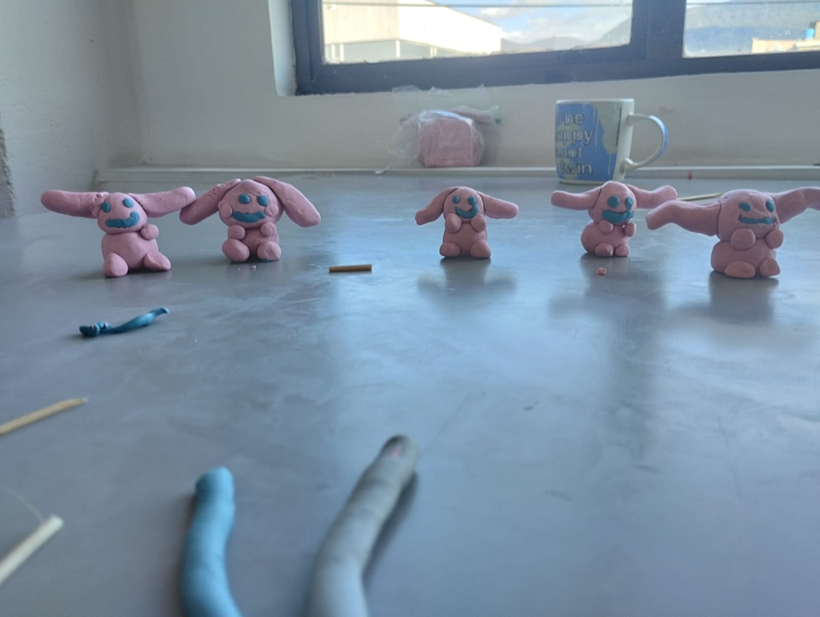 Muñecos de plastilina