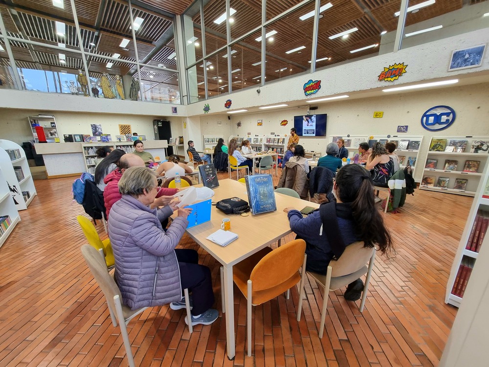 Actividades de lectura en BibloRed