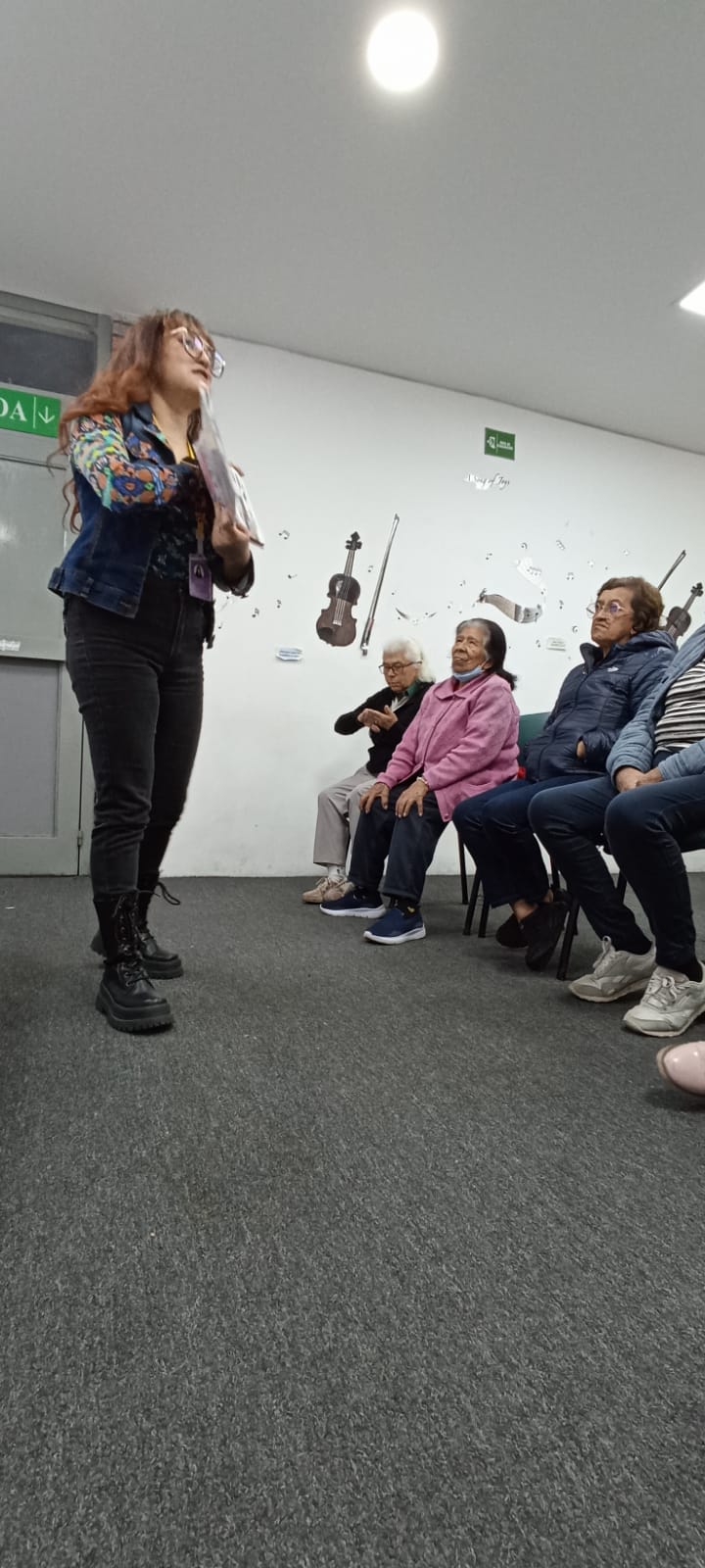 Actividad en la biblioteca