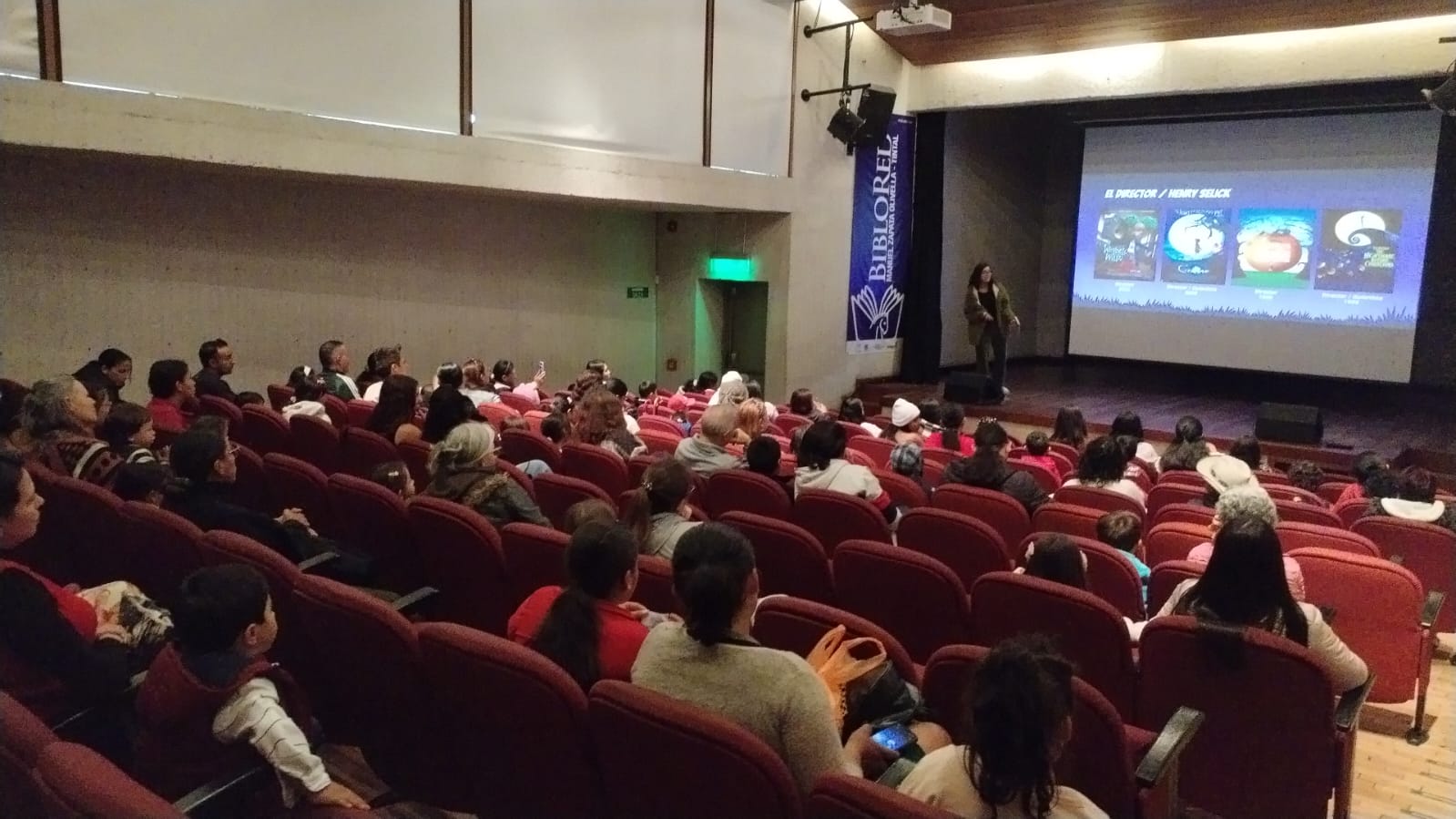 Cine foro en BibloRed