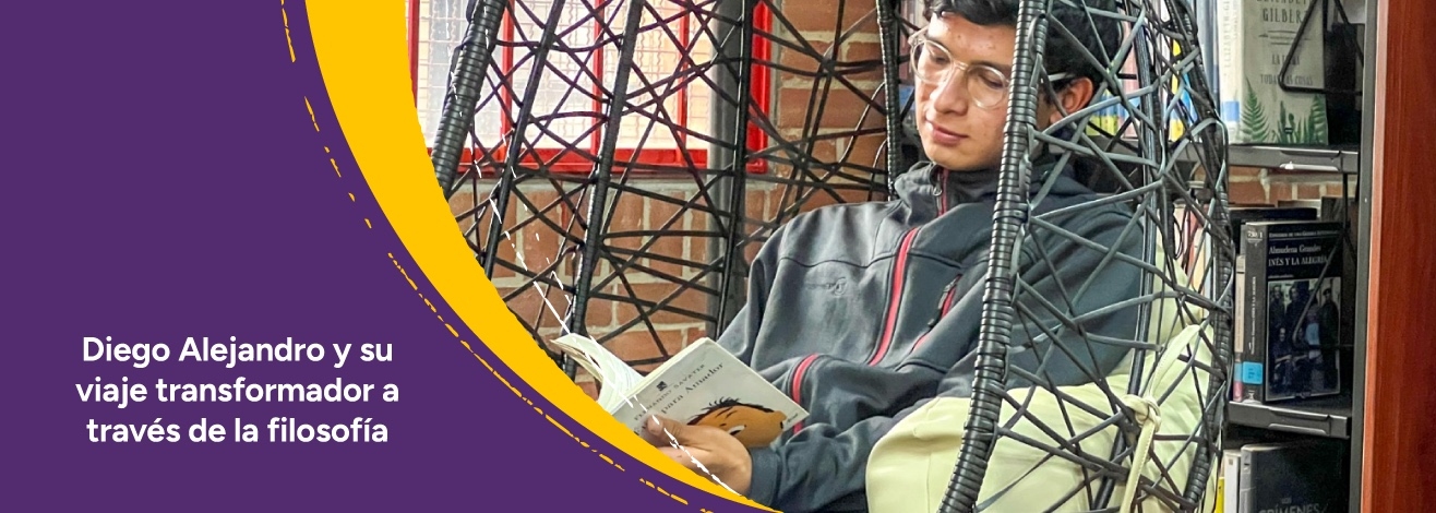 Diego Alejandro y su viaje transformador a través de la lectura y la filosofía