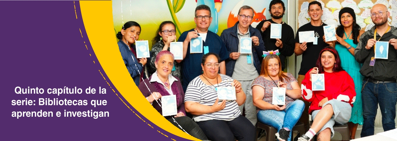 Bibliotecas que aprenden e investigan: disfruta el quinto episodio de la serie "Proyectos Bibliotecarios Comunes"