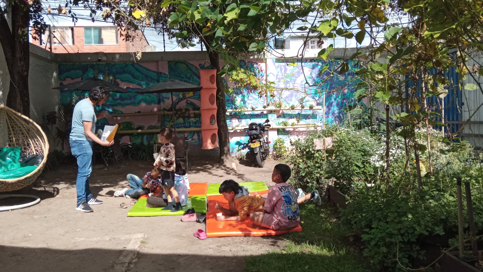 Mediación de lectura con niños