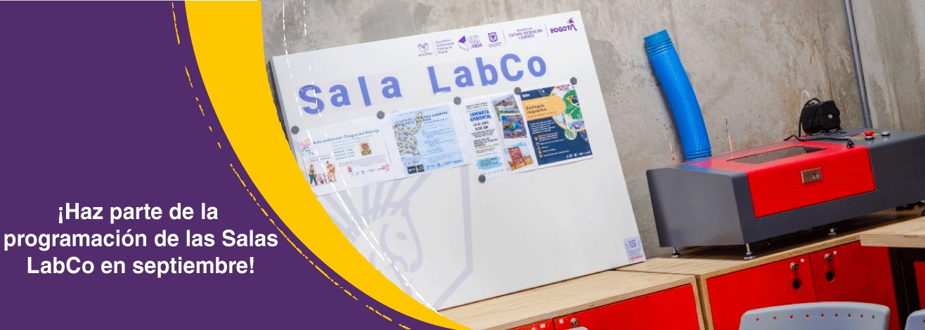 Consulta la programación de las Salas LabCo de BibloRed en septiembre