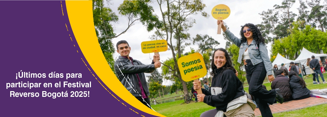Últimos días para participar en Reverso Bogotá 2025 que entrega 100 millones en incentivos económicos