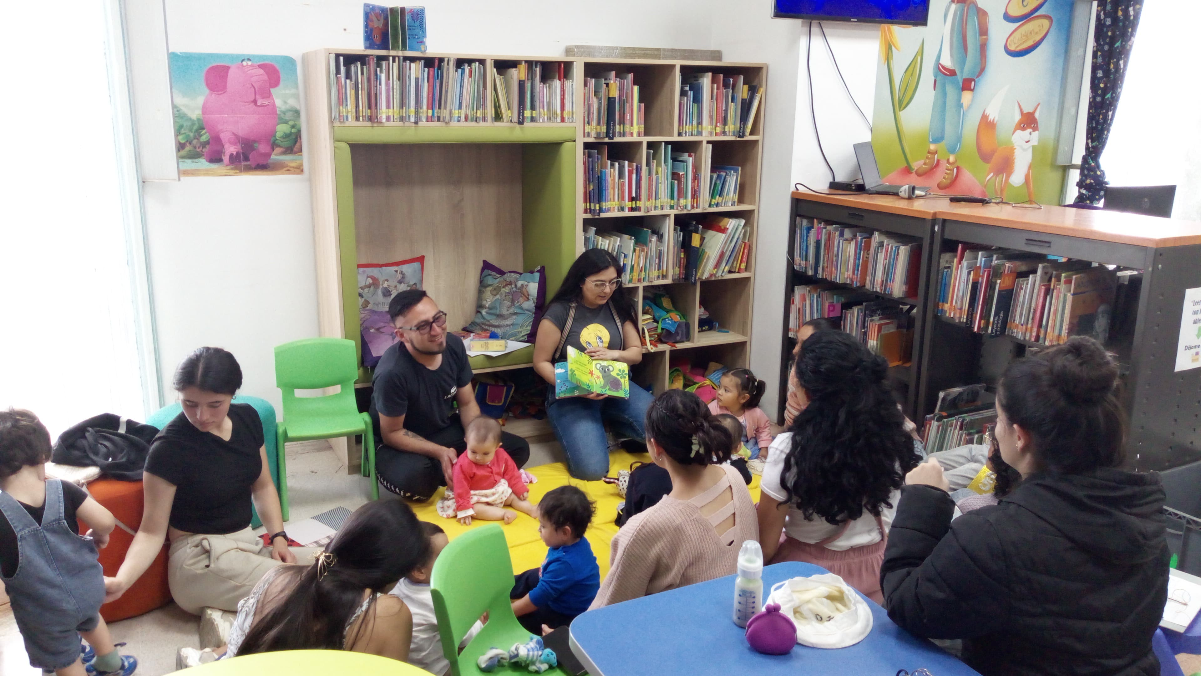 Cunas en el hielo Agenda de actividades y programación cultural en las bibliotecas públicas de Bogotá, BibloRed