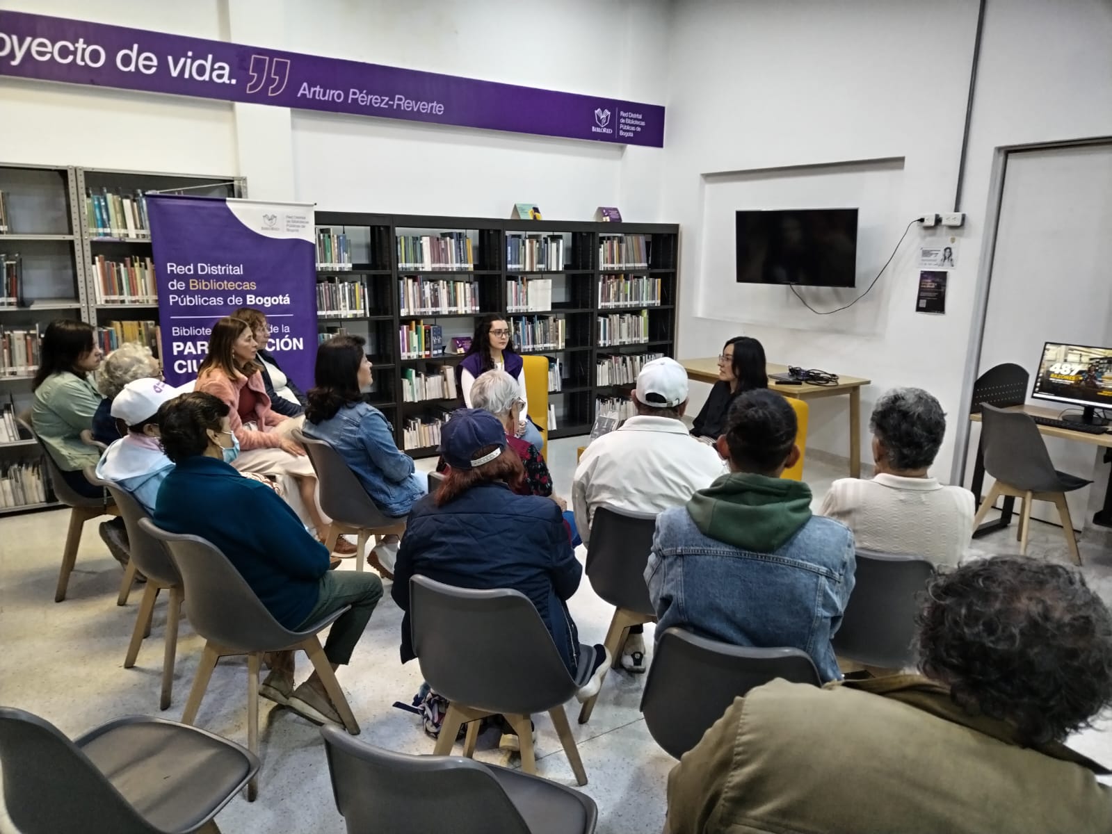 Agenda de actividades y programación cultural en las bibliotecas públicas de Bogotá, BibloRed