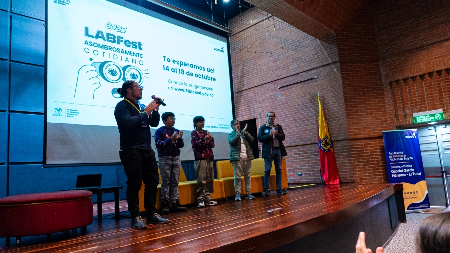 Cierre del LabFest 2025 / Foto: Luis Gabriel Morales - BibloRed
