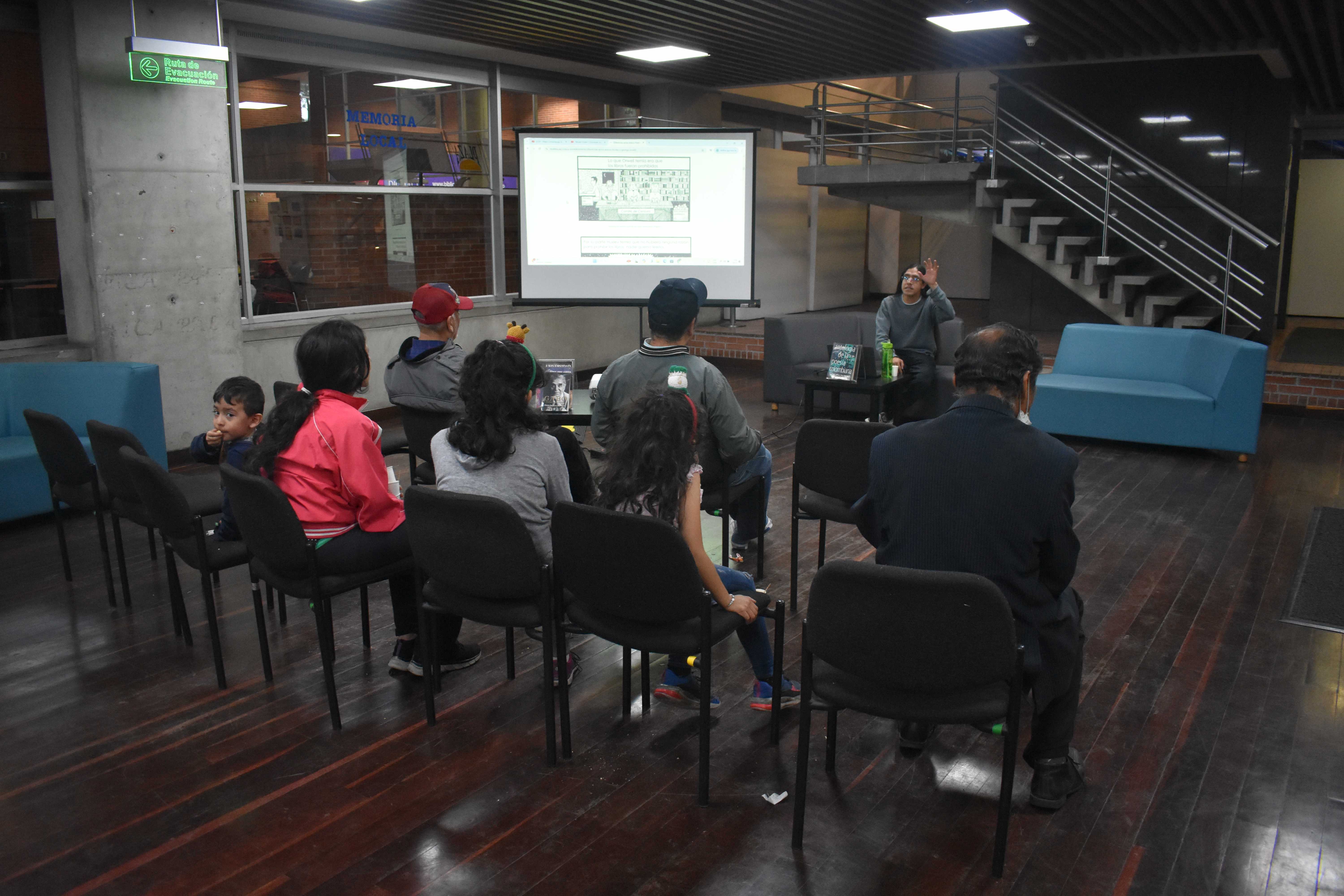 Agenda de actividades y programación cultural en las bibliotecas públicas de Bogotá, BibloRed
