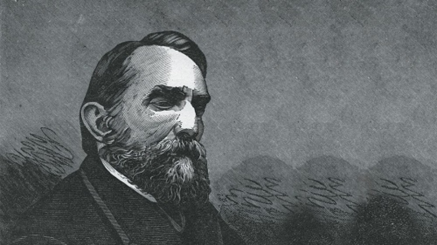 Ilustración de Rafael Núñez, expresidente de Colombia y autor del Himno Nacional / Foto: Archivo de la Nación