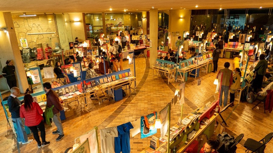 La Vuelta edición 2023 en la Biblioteca Pública Virgilio Barco / Foto: BibloRed