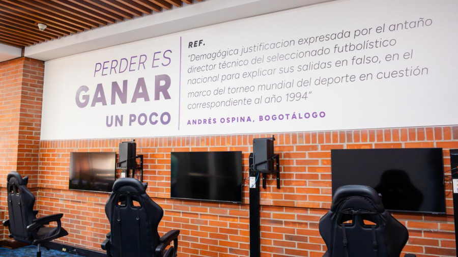 Sala de juegos de la Biblioteca Pública Gabriel García Márquez / Foto: @EsteMichel - BibloRed