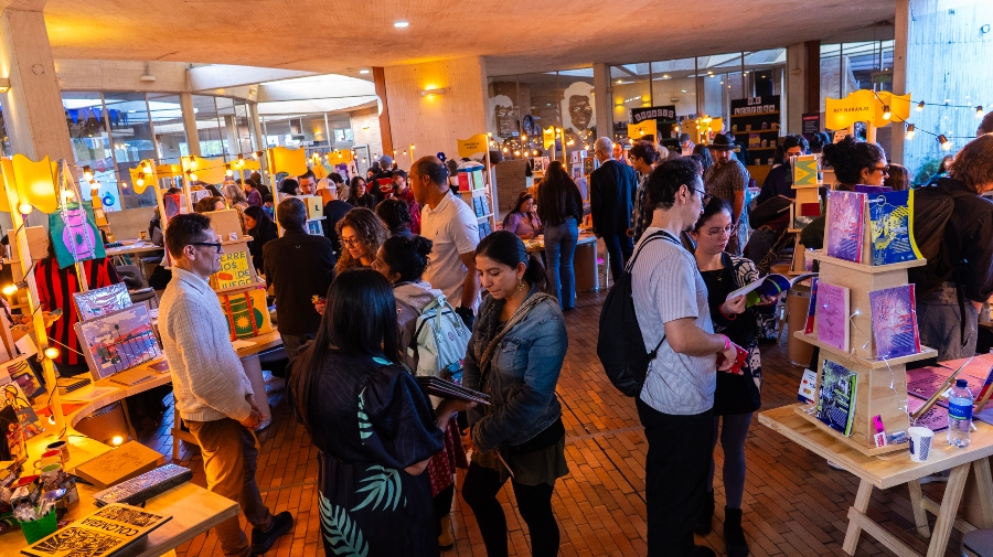 La Vuelta, edición 2025 en la Biblioteca Pública Virgilio Barco / Foto: BibloRed