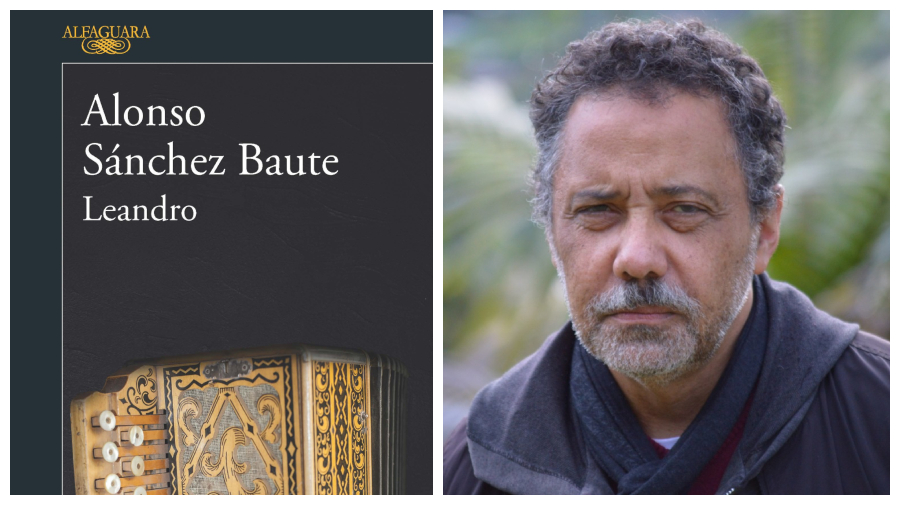 Alonso Sánchez Baute y su libro "Leandro"
