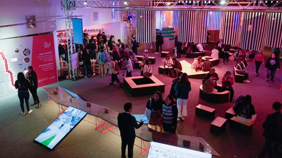 Pabellón 5A de Bogotá en al Feria del Libro 2025 / Foto: BibloRed