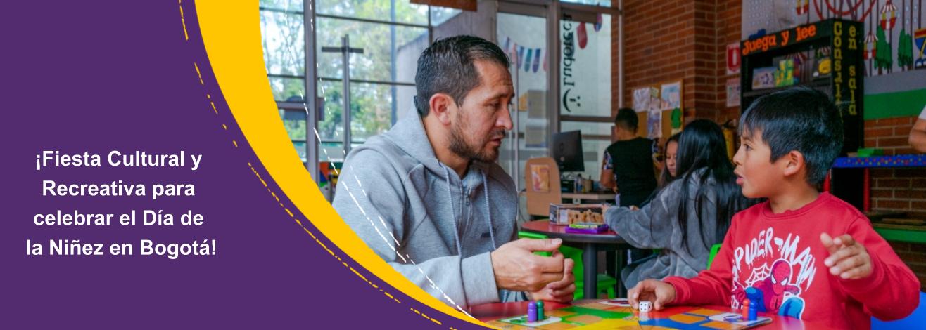 Planes en familia con BibloRed: Fiesta Cultural y Recreativa para celebrar el Día de la Niñez en Bogotá