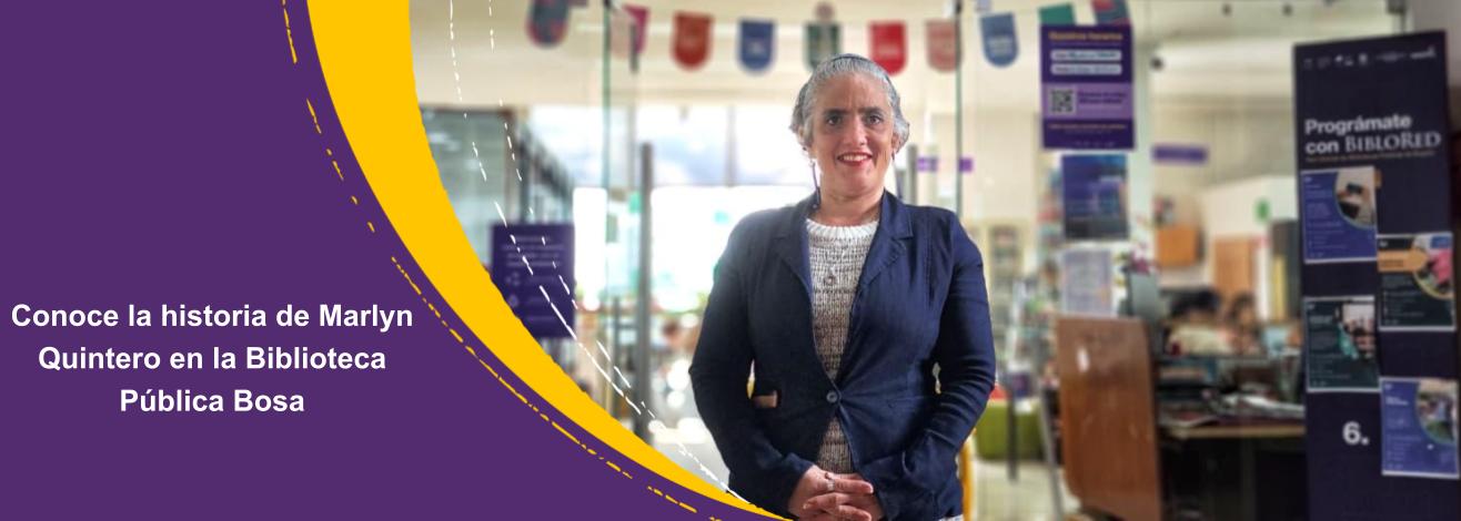 Marlyn Quintero y el sueño de llevar a Venezuela lo aprendido en la Biblioteca Pública Bosa
