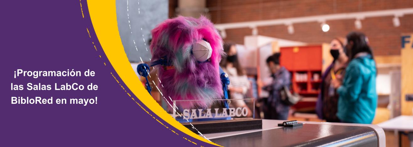 Conoce la programación de mayo en las Salas LabCo de BibloRed: inteligencia artificial, robótica y mucho más