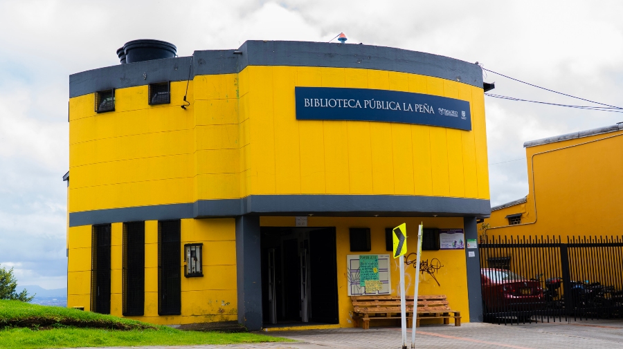 Biblioteca Pública La Peña / Foto: BibloRed