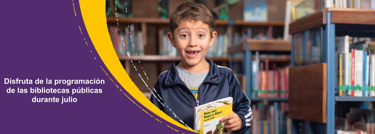 Programación bibliotecas públicas julio