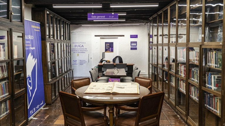 Biblioteca FUGA, especializada en historia política de Colombia