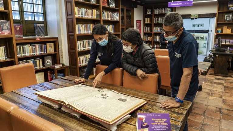Biblioteca FUGA, especializada en historia política de Colombia