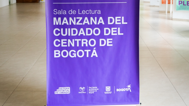 Sala de Lectura Manzana del Cuidado del Centro de Bogotá